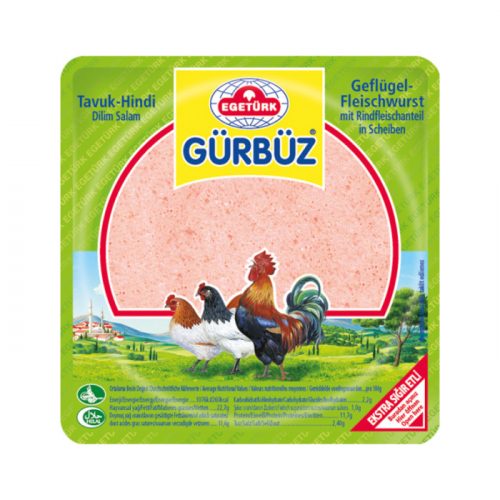 Egetürk Geflügelfleischwurst mit Rindfleischanteil 200 gr  