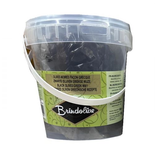 Brindolive Schwarze Oliven 600 gr 