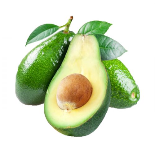 Avocado grün Stück