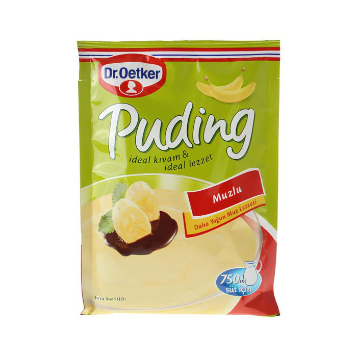 Dr Oetker Pudding Mit Bananen 120 Gr Aksa Supermarkt