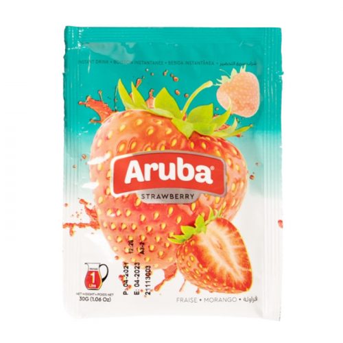 ARUBA Instant Getränkepulver Erdbeer 500 gr 