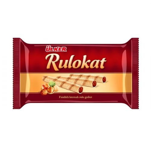 Ülker Rulokat Sticks Waffeln mit Nuss 5-er Pack