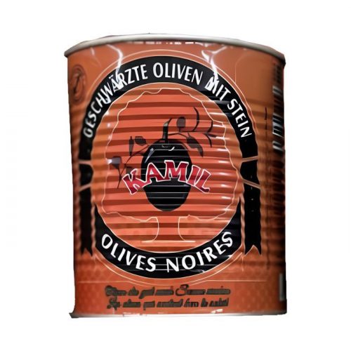 Kamil Schwarze Oliven 850 gr  