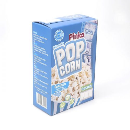 Pinko Popcorn für Mikrowelle (gesalzen)  3x85 gr 