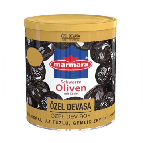 Marmara Schwarze Oliven (große) 450 gr Özel Devasa 